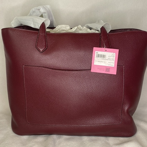NWT Kate Spade Veronica pebbled leather large tote w/dust bag - Picture 4 of 9